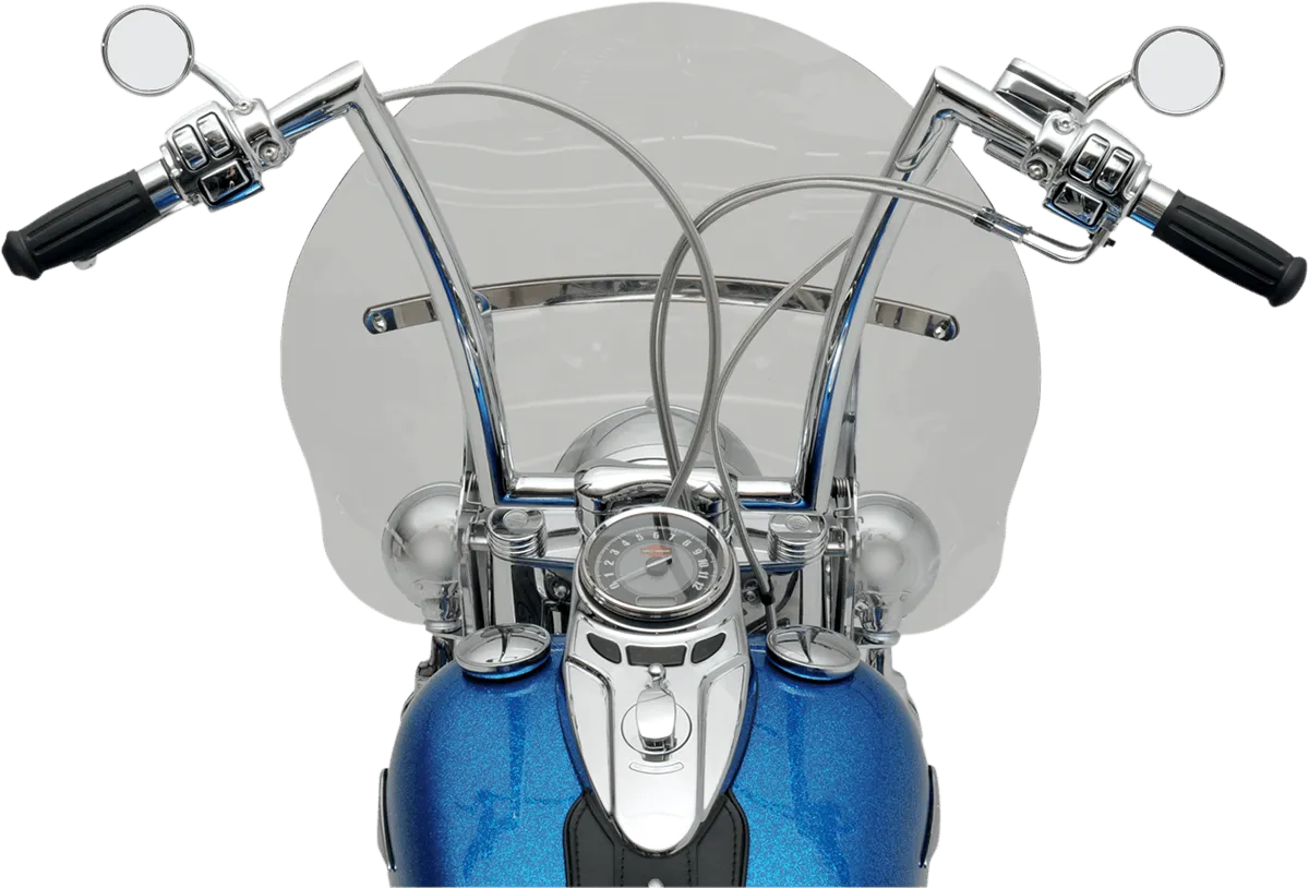 Todds Cycle 0601-2707 1-1/4in. Strip Handlebar - 17in. - Chrome