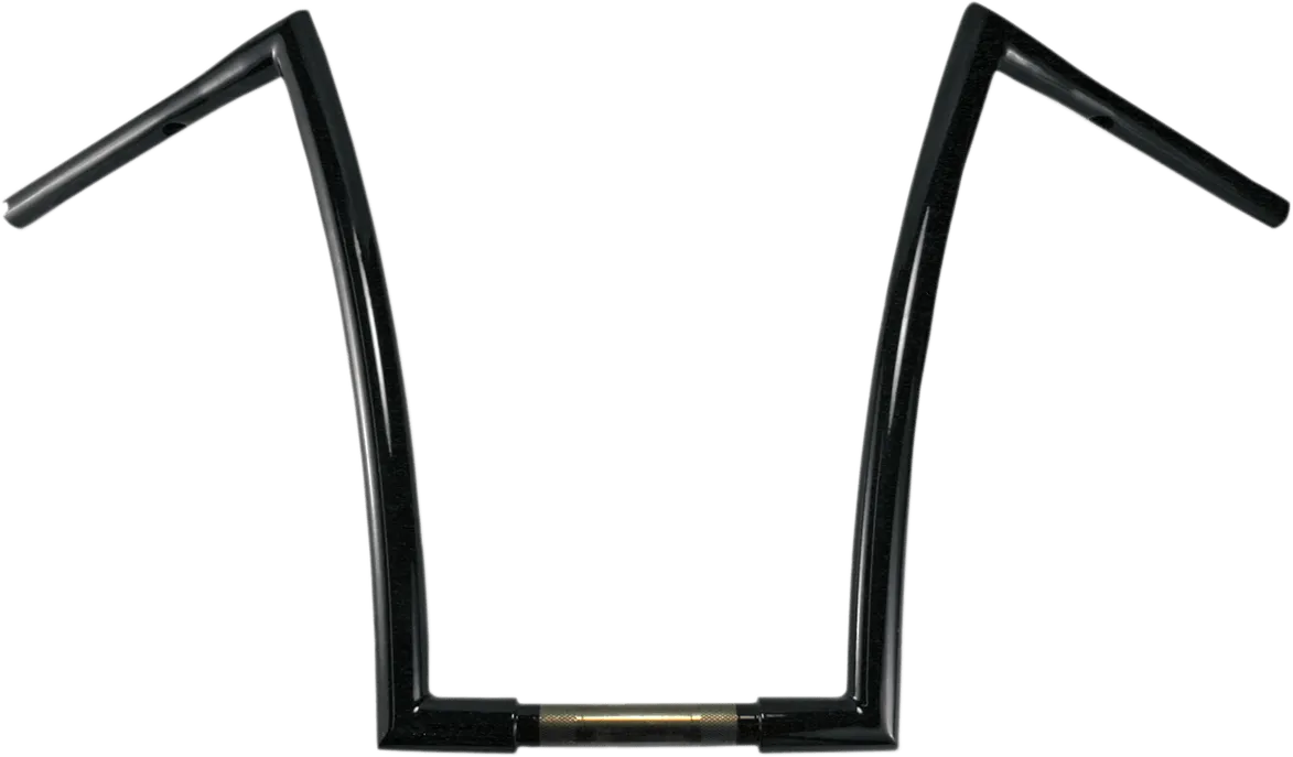 Todds Cycle 0601-2714 1-1/4in. Strip Handlebar - 17in. - Gloss Black