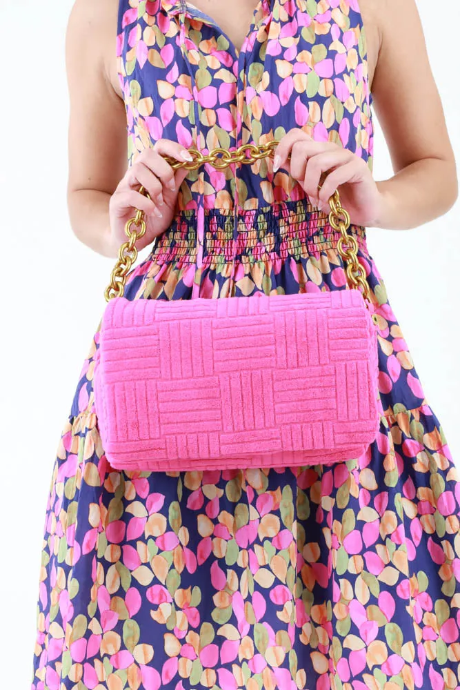 Towel Embossed Crossbody