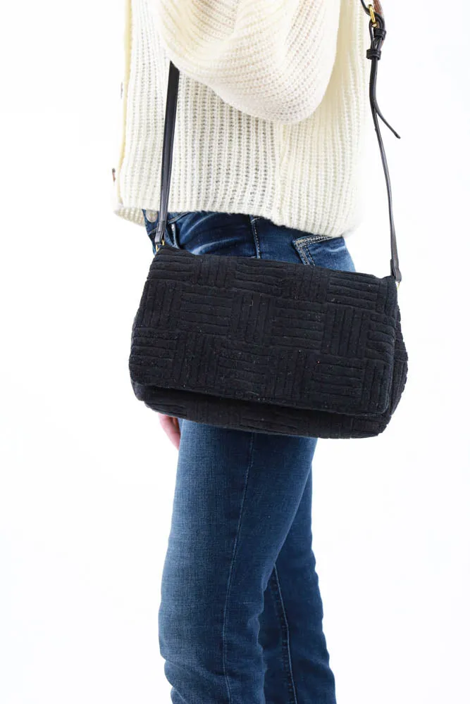 Towel Embossed Crossbody