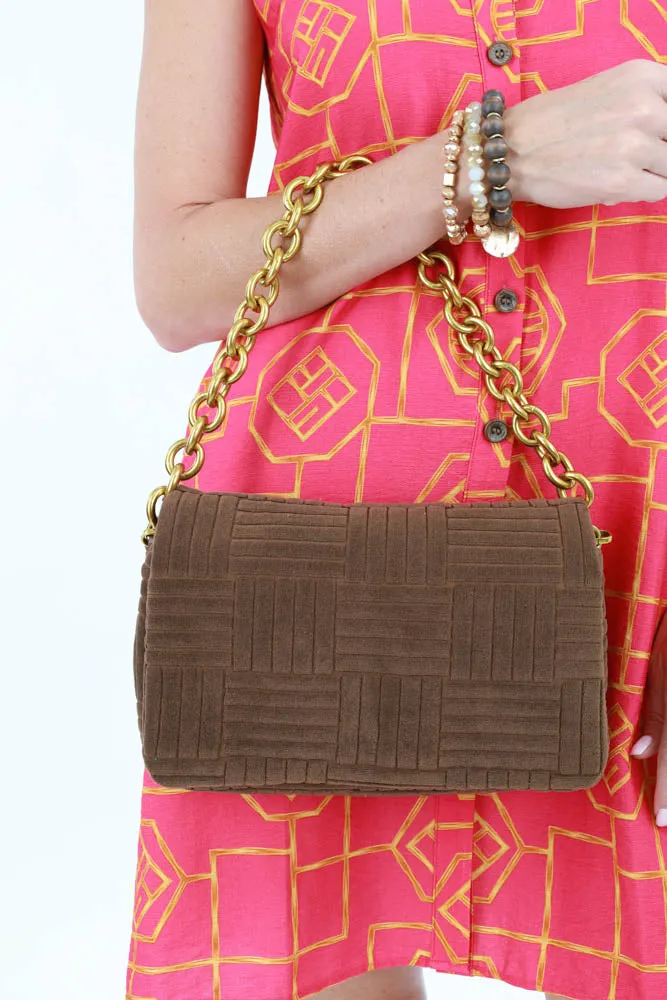 Towel Embossed Crossbody