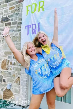 Tri Delta Tie Dye Work Week Tank