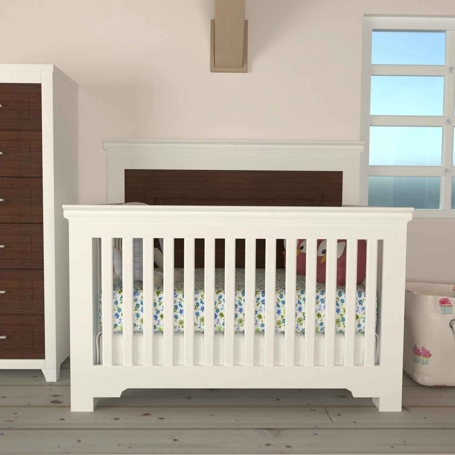 Trio collection emma - white walnut