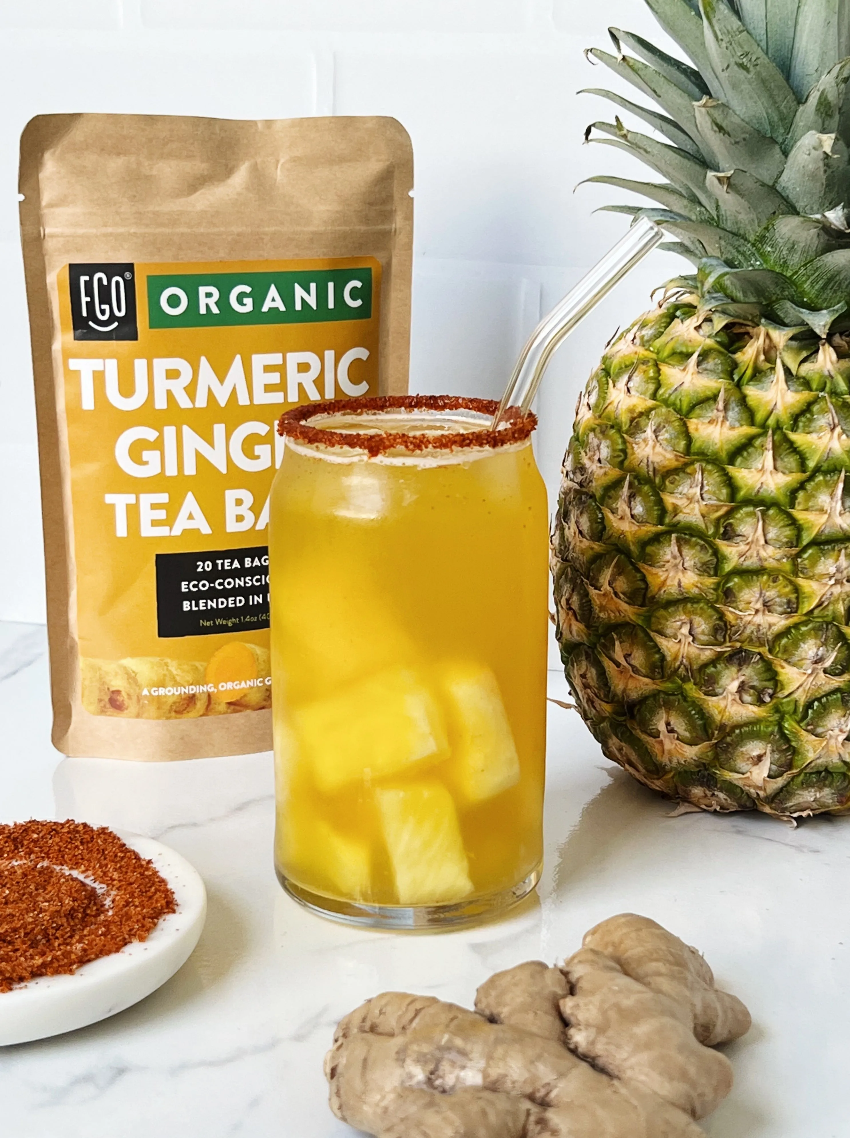 Turmeric Ginger Tea Bags