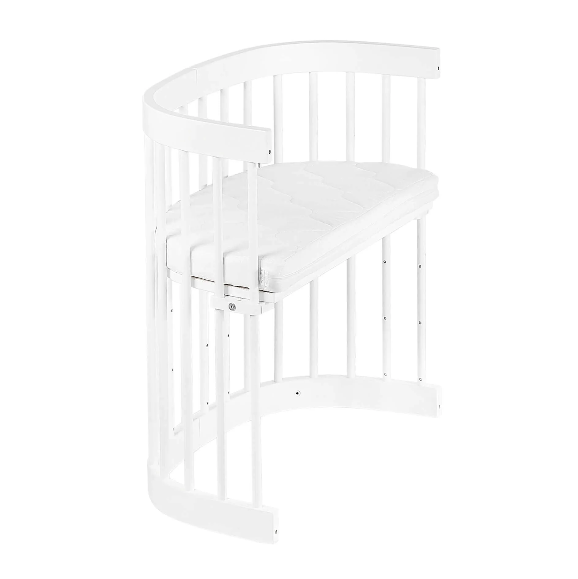 Tweeto 7 in 1 Baby Cot White Multifunctional