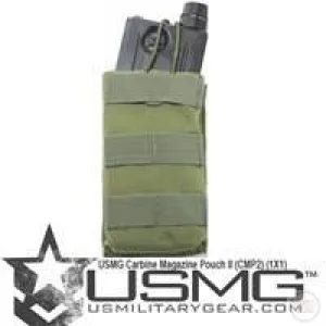 USMG Carbine Magazine Pouch II (CMP2) (1X1) (Olive Drab)