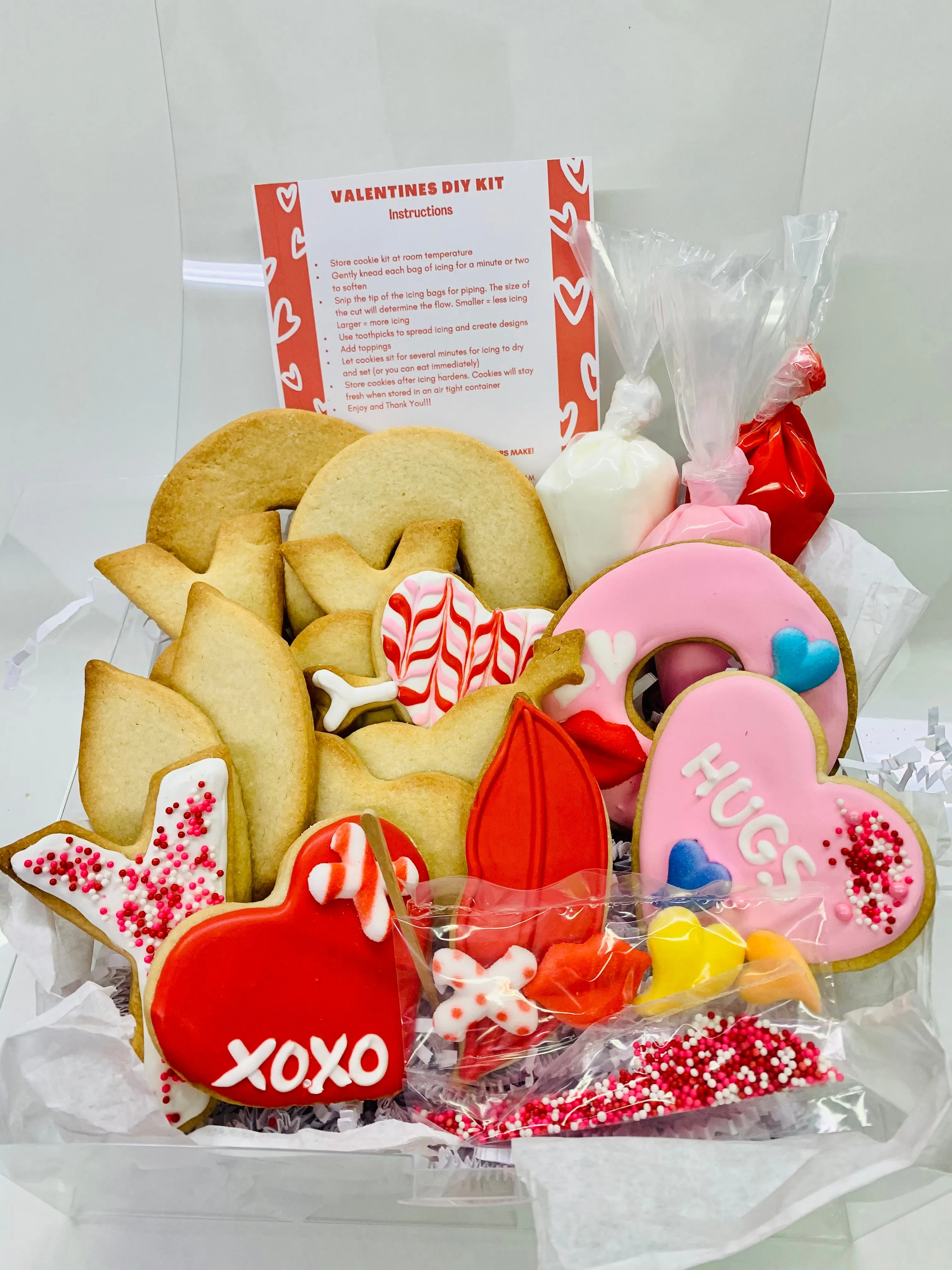 Valentine's Cookie Decorating Kit