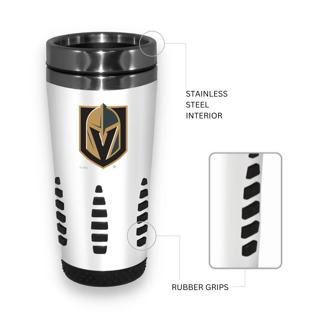 Vegas Golden Knights Travel Mug - 16 oz. White Huntsville