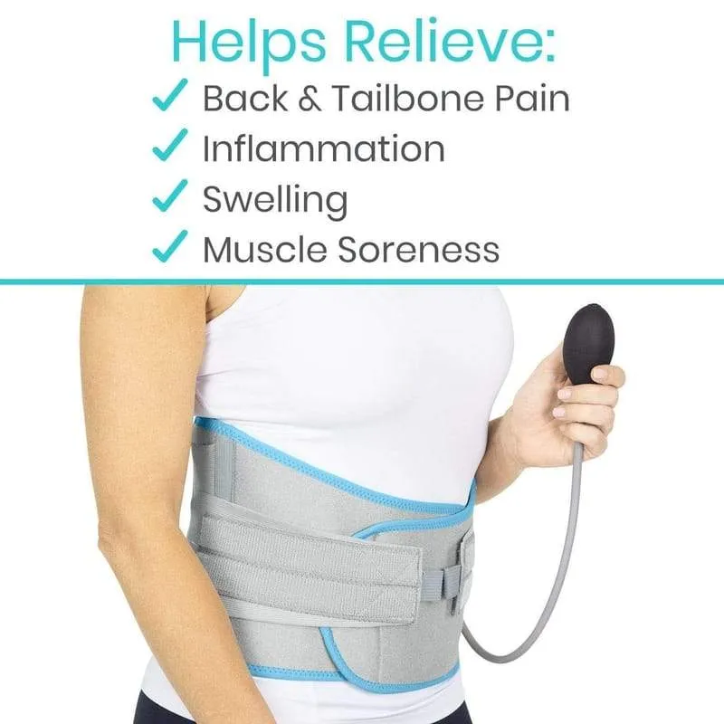 Vive Health Arctic Flex Compression Back Ice Wrap