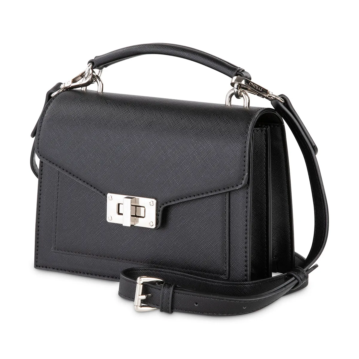 VIVIENNE SATCHEL- Black