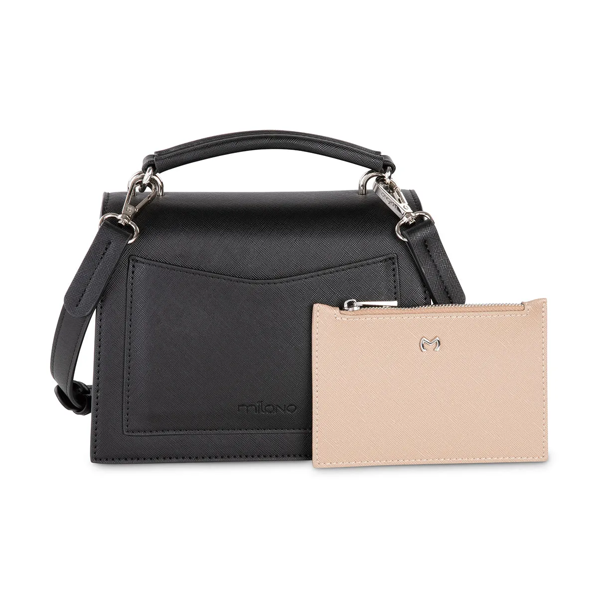 VIVIENNE SATCHEL- Black