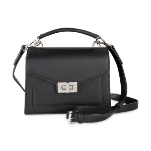 VIVIENNE SATCHEL- Black