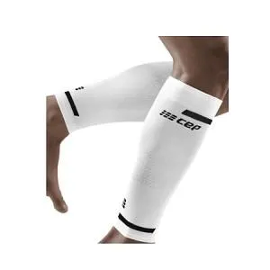 W. Cep Run 4.0 Compression Sleeves - White