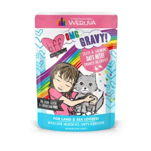 Weruva BFF OMG Gravy - Duck & Salmon Date Nite! Cat Pouch