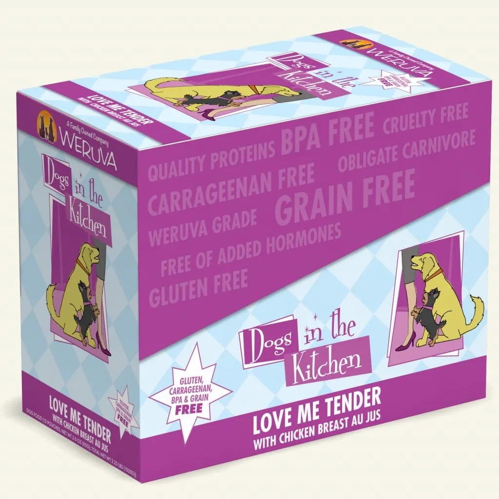 Weruva Dogs in the Kitchen, Love Me Tender with Chicken Breast Au Jus Dog Food