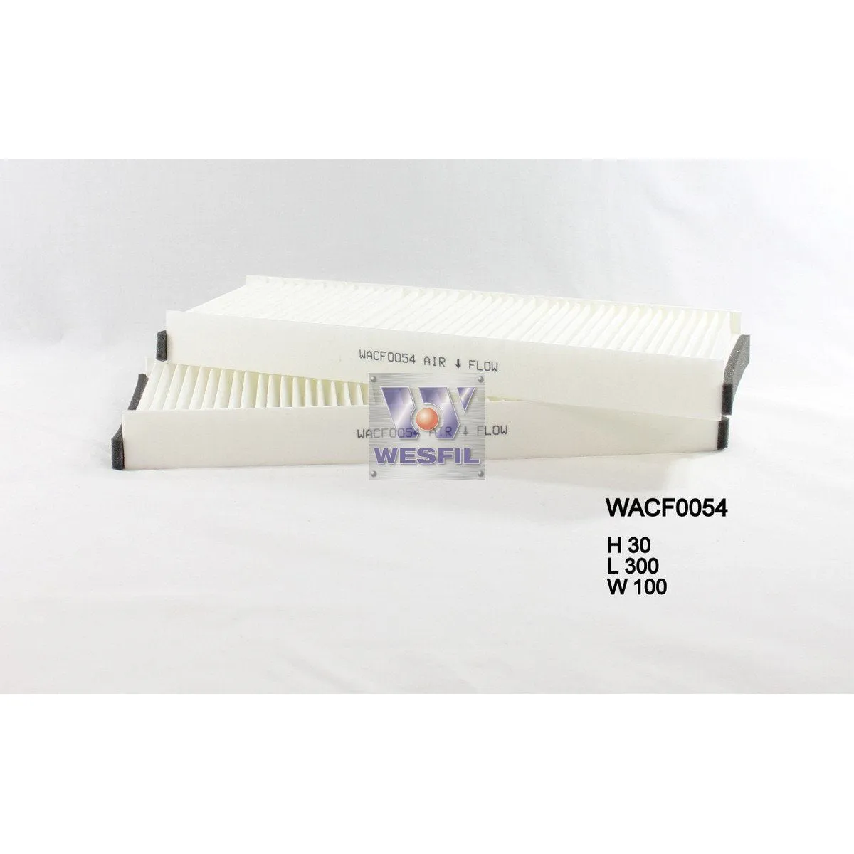 Wesfil Cabin/Pollen Air Filter - WACF0054 - RCA186P