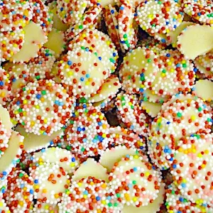 White Chocolate Jazzies - 250g Bag