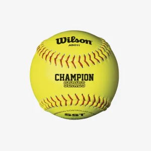 Wilson A9011 NFHS Leather Polycore Softballs