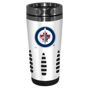 Winnipeg Jets Travel Mug - 16 oz. White Huntsville