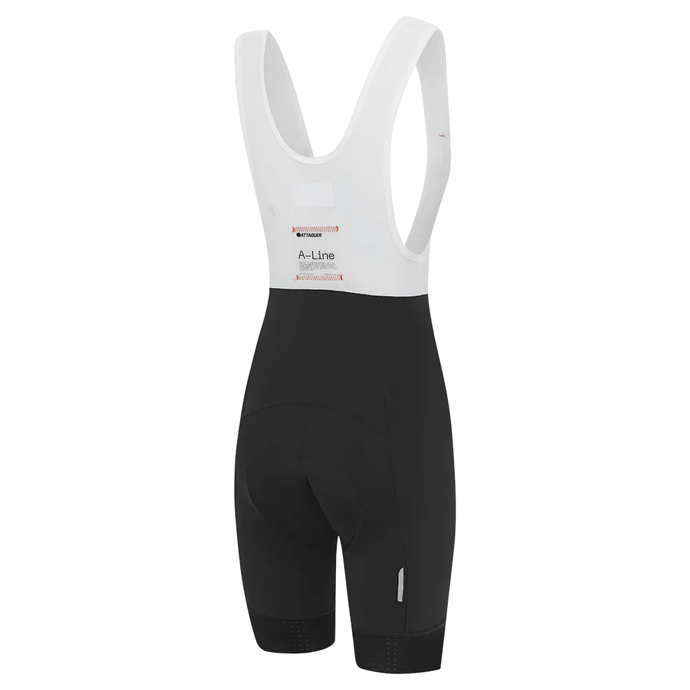 Women's A-Line Bib Shorts Black