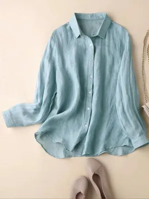 Women's Artistic Commuting Style Shirt