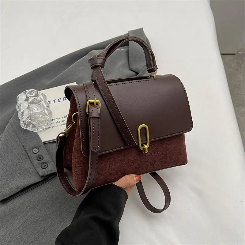 Women's High-grade Popular Retro Minority Commuter Crossbody Bags