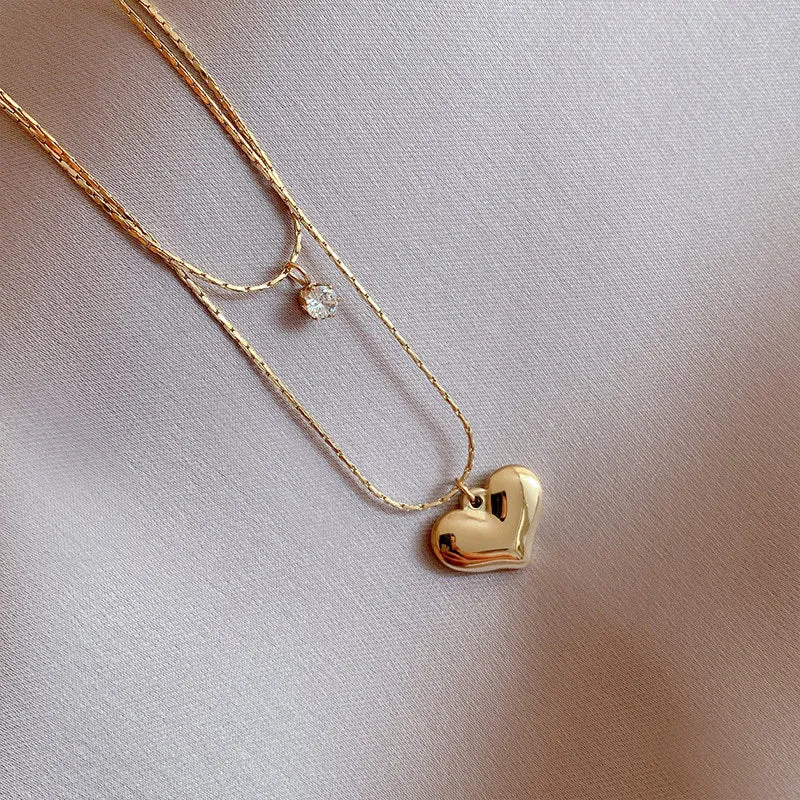 Women's Love Pendant Luxury Necklace Commuting