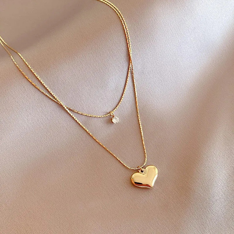 Women's Love Pendant Luxury Necklace Commuting
