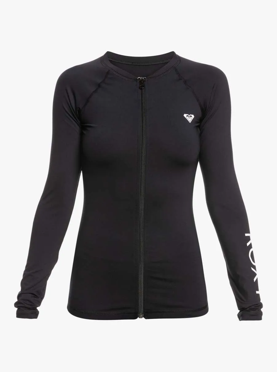 Womens New Essentials Long Sleeve Zipped Lycra