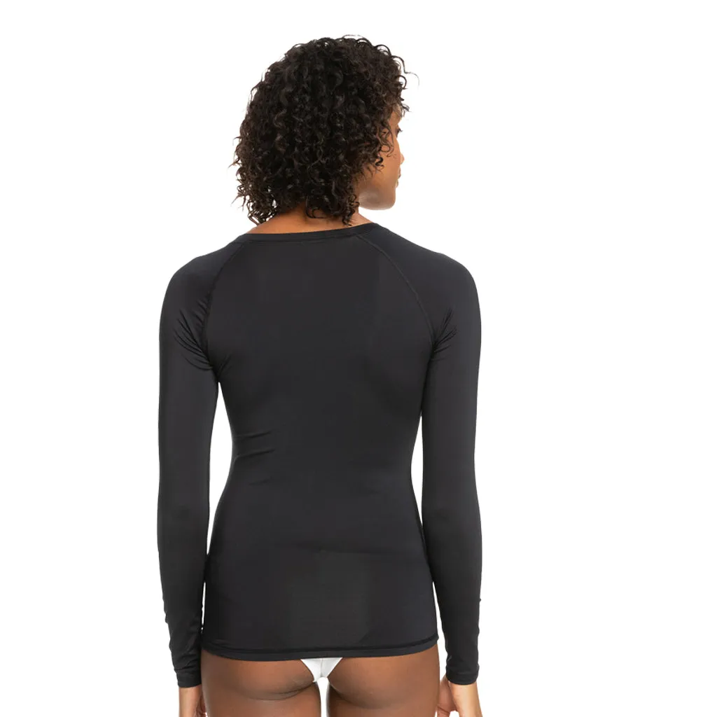Womens New Essentials Long Sleeve Zipped Lycra