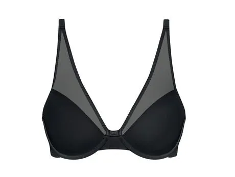 WonderBra 2 Ways to Wear Underwire Bra, Black 38C