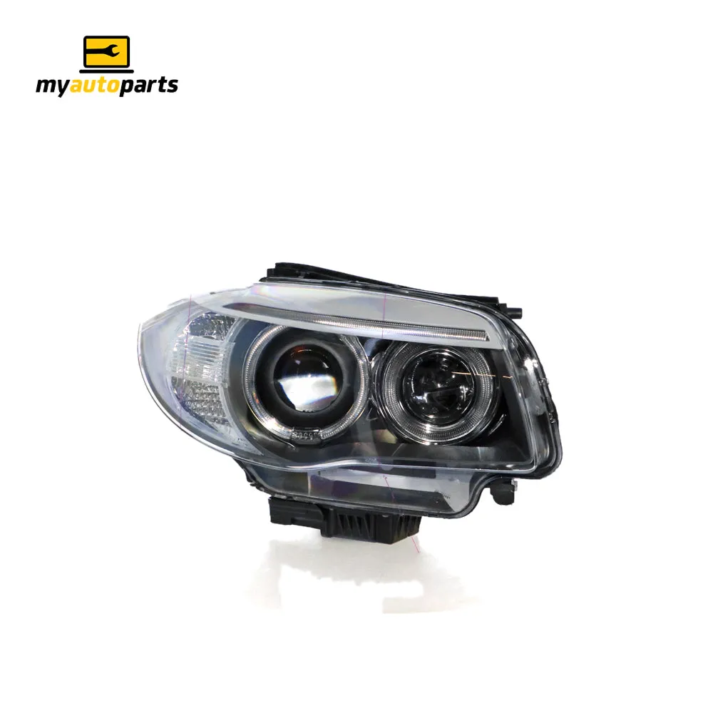 Xenon Adaptive Head Lamp Drivers Side OES  suits BMW 1 Series 2008 to 2013