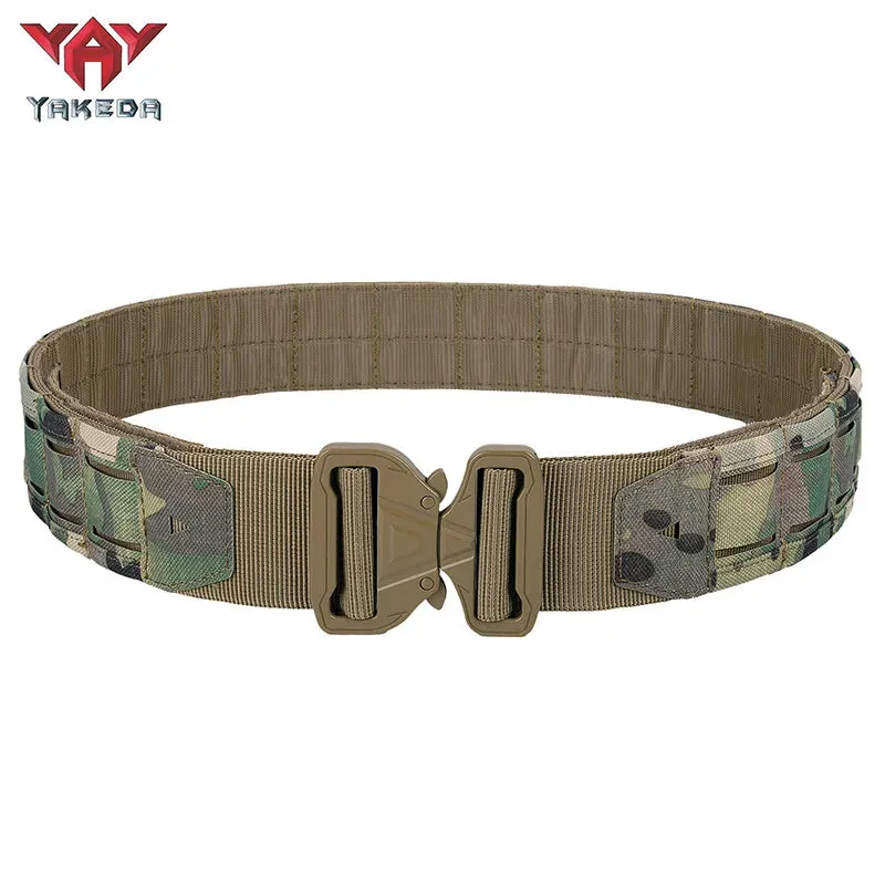 YKD-2313 YAKEDA Multifunctional 3-in-1 Waistband Set PALS Laser System Outdoor Tactical Belt Waistband