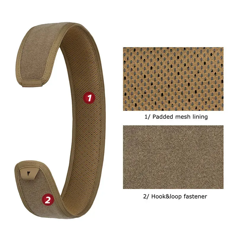 YKD-2313 YAKEDA Multifunctional 3-in-1 Waistband Set PALS Laser System Outdoor Tactical Belt Waistband